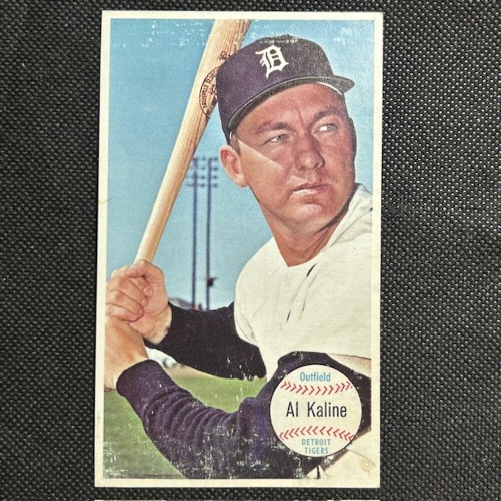 1964 Topps Giant #12 Al Kaline HOF Vintage Baseball (stain, paper loss)